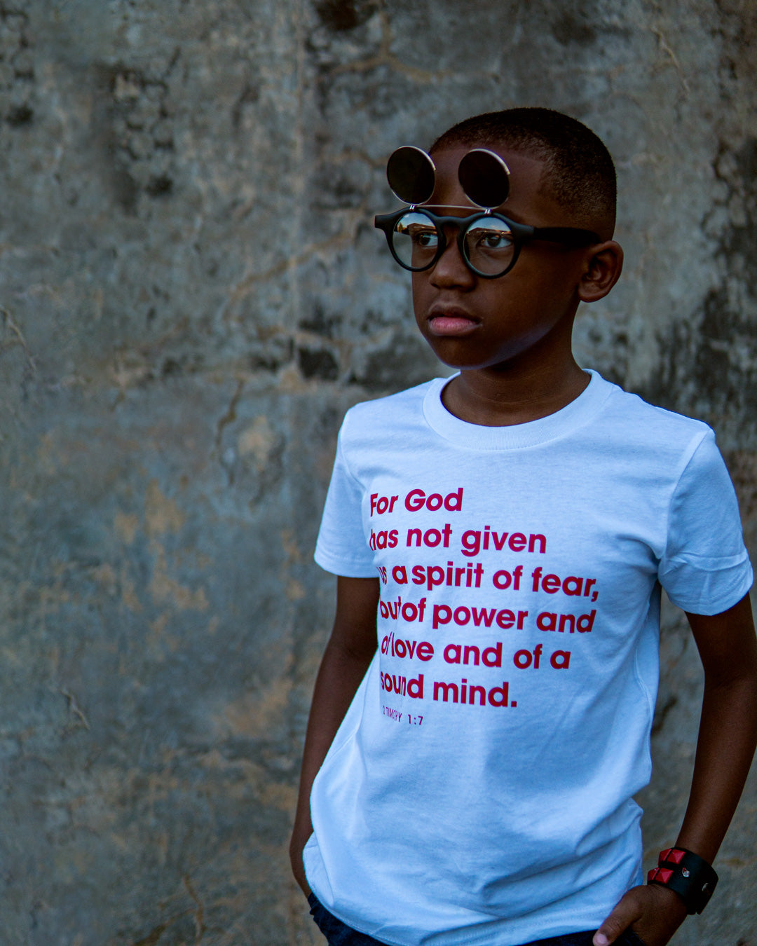 2 Timothy 1:7 Kids T-shirt