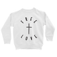Free Love Sweatshirt - Beacon Threads - 2T / White w/ Black Lettering - 1