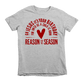 Go Jesus Tee - Beacon Threads - 2T / Grey w/ Red Lettering - 3