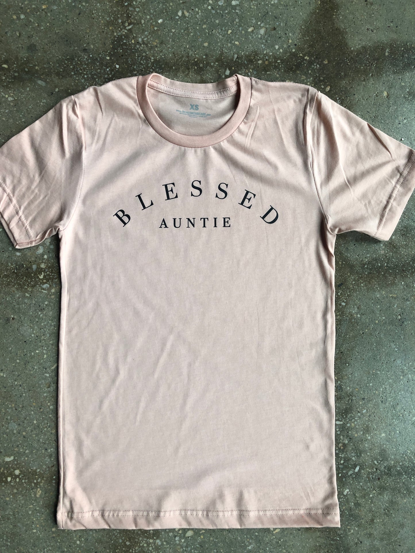 Blessed Auntie Adult Box T-Shirt