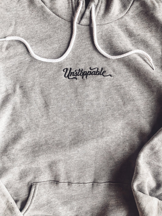 Unstoppable Adult Sponge Fleece Embroidered Hoodie