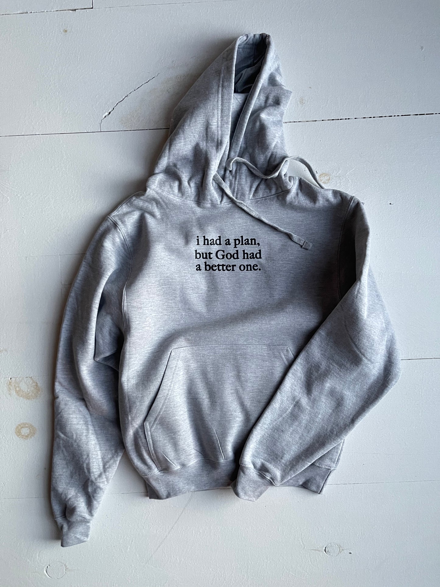 I Had A Plan Adult Box Hoodie