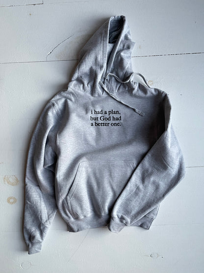 I Had A Plan Adult Box Hoodie