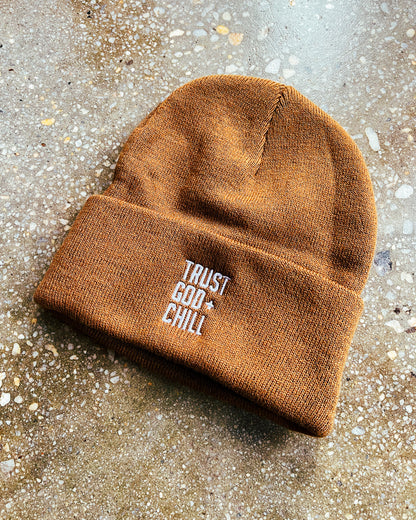 Trust God + Chill Beanie
