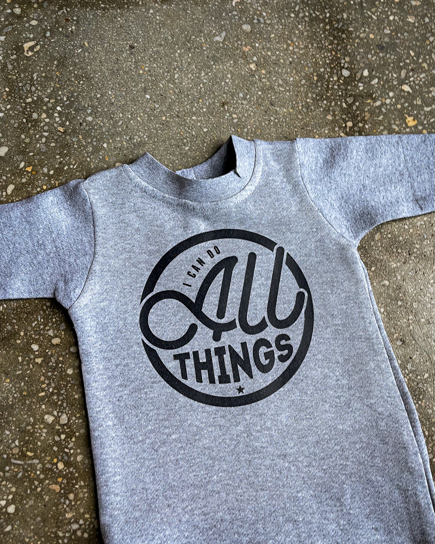 I Can Do All Things Infant Fleece Bodysuit