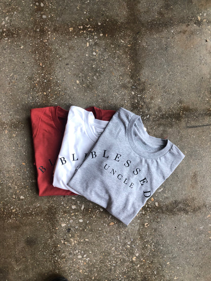 Blessed Uncle Adult T-Shirt
