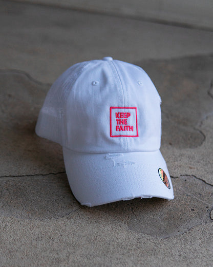 Keep The Faith Trucker Hat (Distressed)