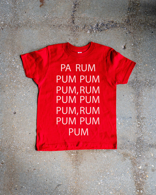 Pa Rum Pum Pum Pum Kids T-shirt