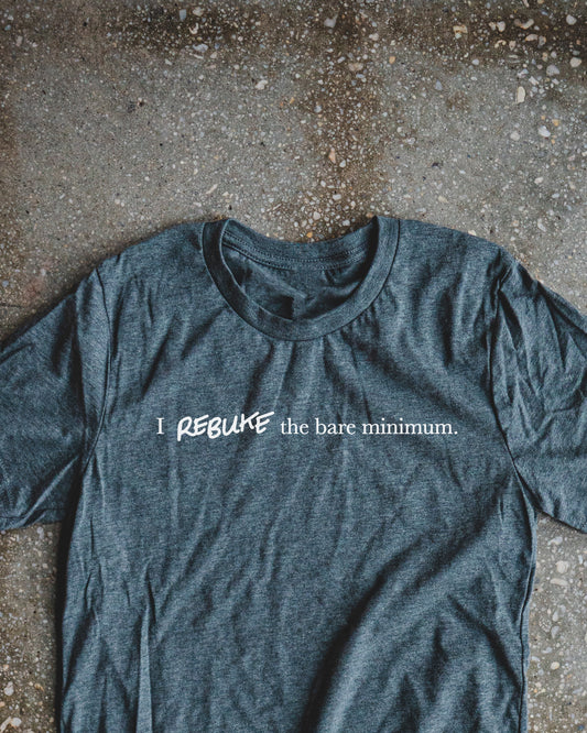 Rebuke The Minimum Adult Box T-Shirt