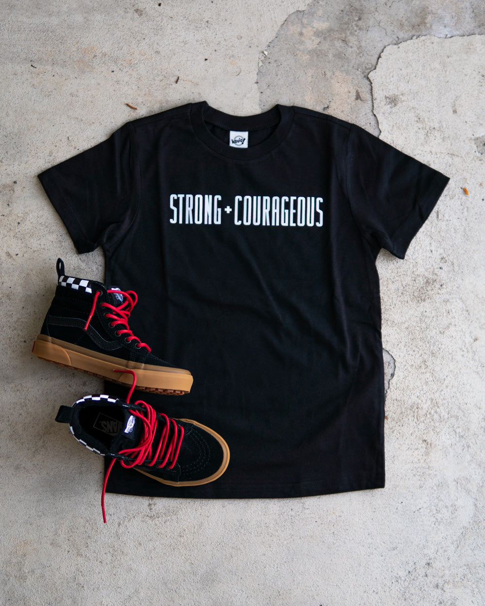 Strong + Courageous Kids T-shirt