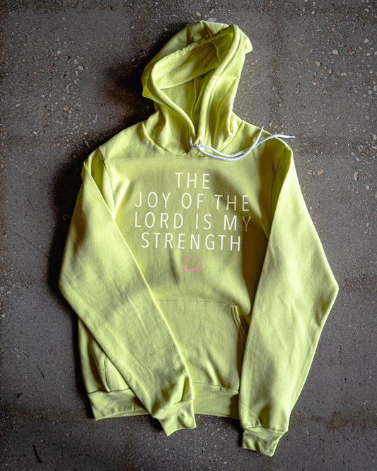 The Lord Is My Strength Adult Sponge Fleece Hoodie