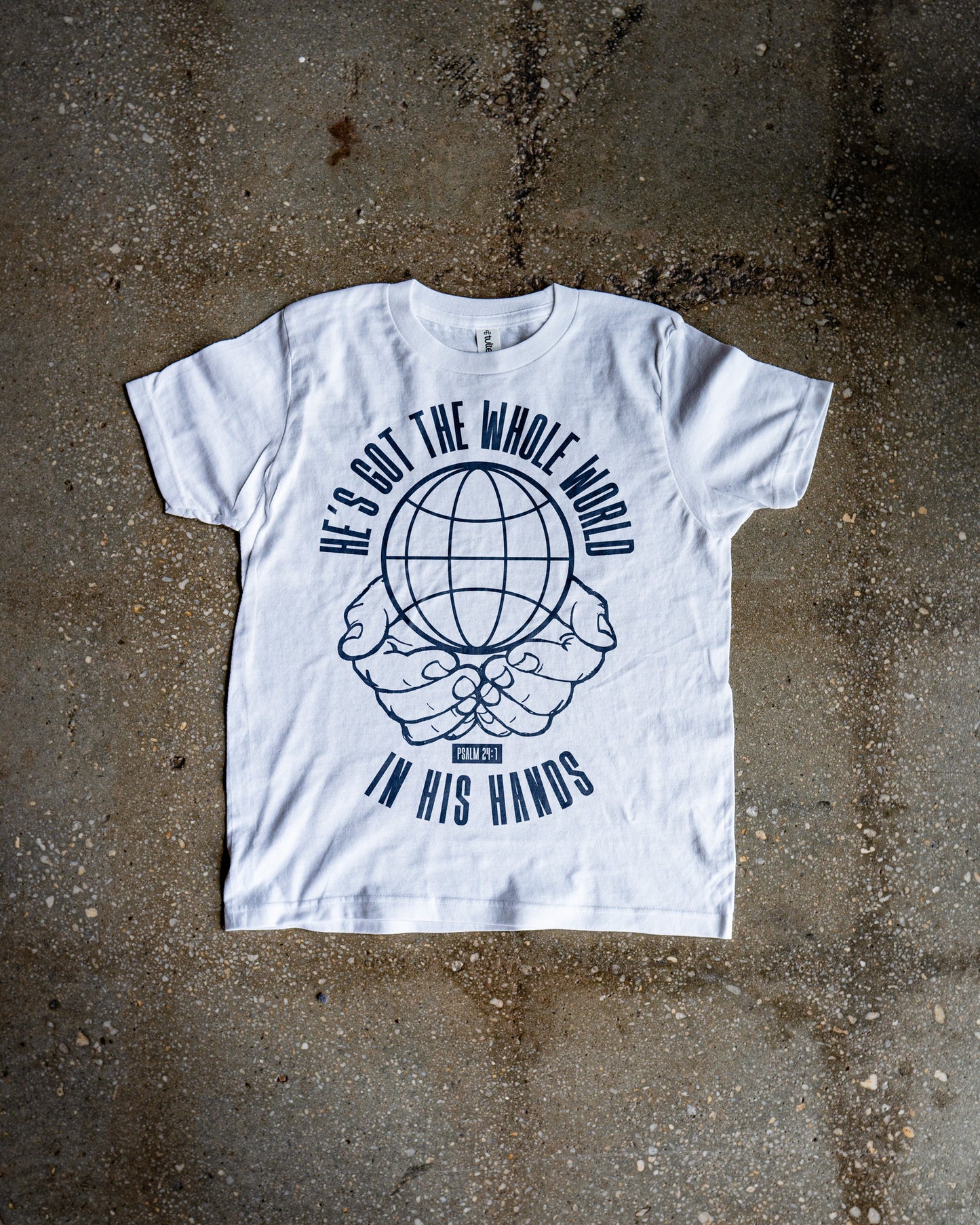 He's Got The Whole World Kids T-shirt