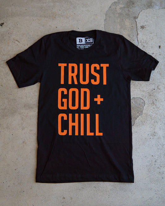 (Special) Trust God + Chill Adult Box T-Shirt