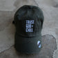 Trust God + Chill Kid's Hat (Distressed)