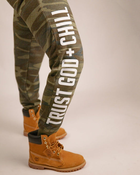 Trust God + Chill Adult/Unisex Sweatpants