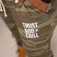 Trust God + Chill Adult/Unisex Sweatpants