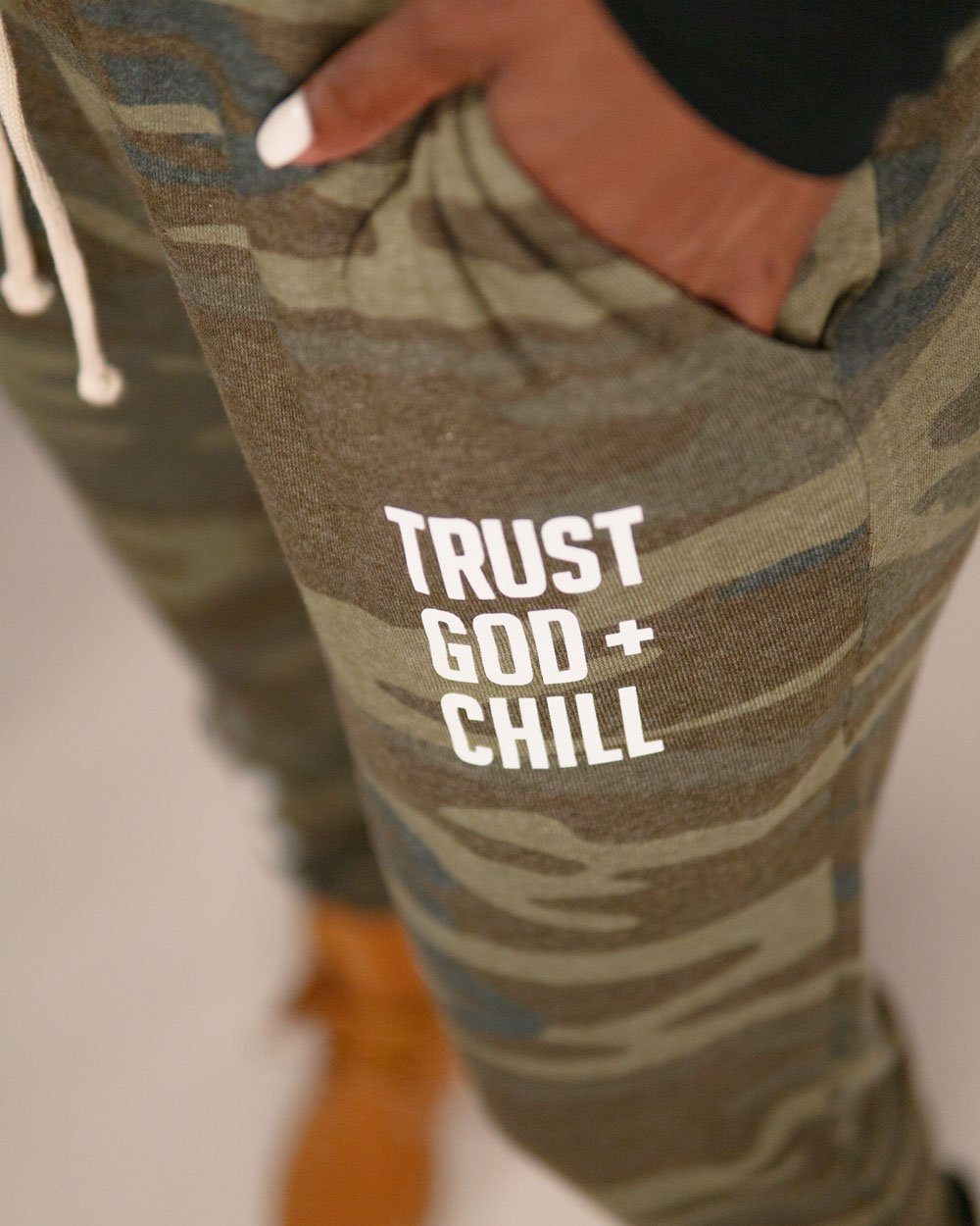 Trust God + Chill Adult/Unisex Sweatpants