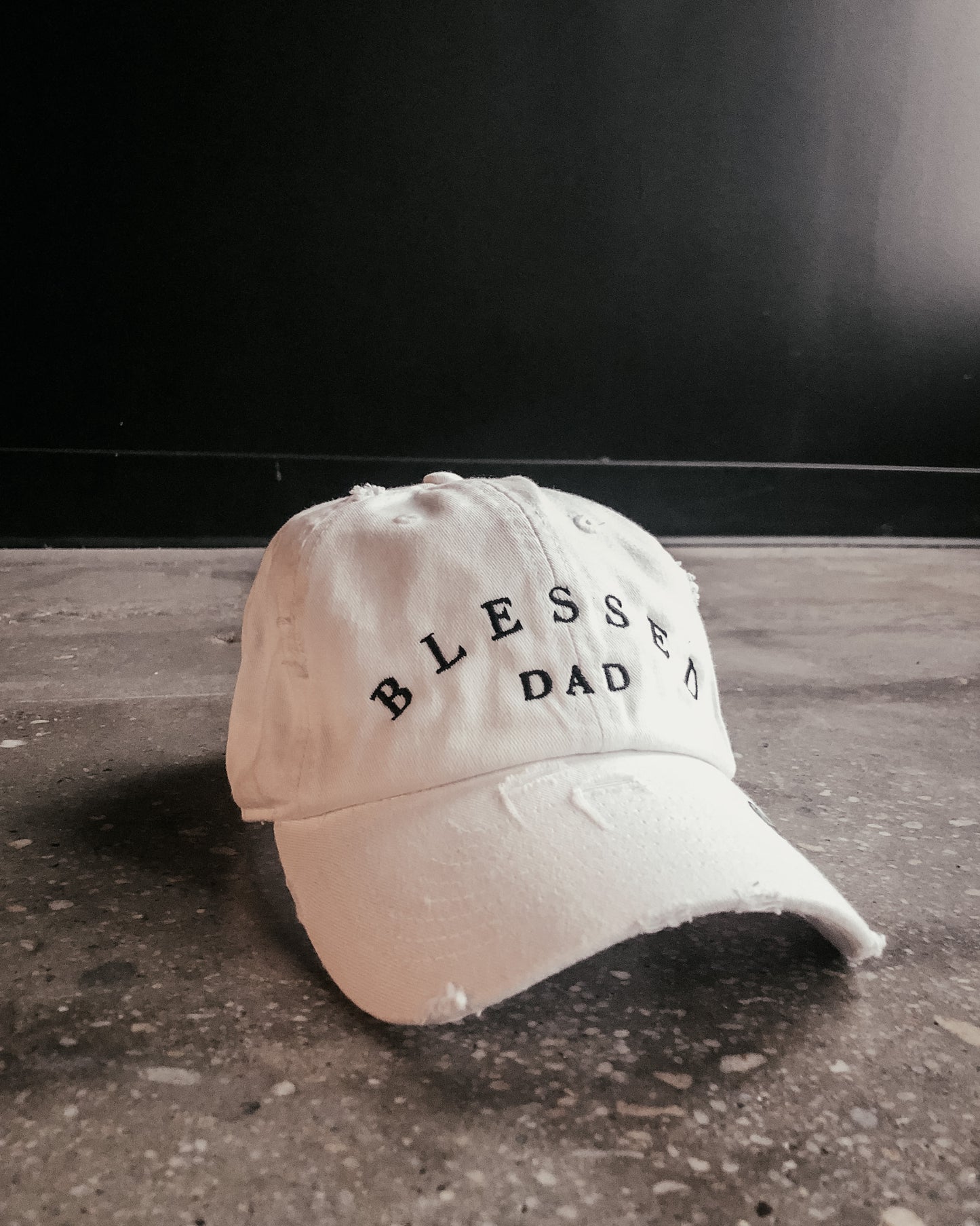 Blessed Dad Hat (Distressed)
